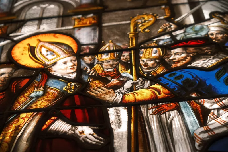 Glasraam detail