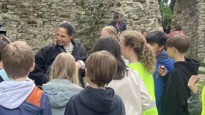 Lalynn Wadera op Leuven Leert van Buiten