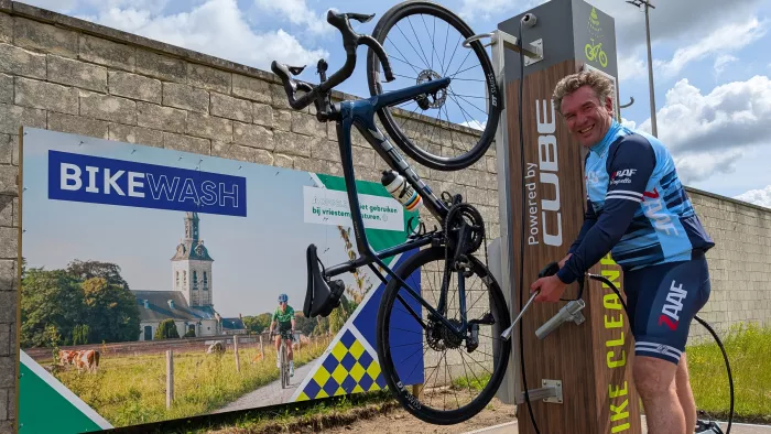 Stad Leuven plaatst tweede bikewash op Philipssite