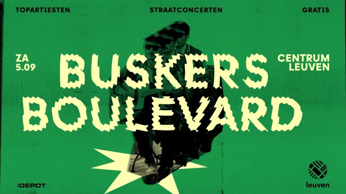 Podiumartiesten trekken de straat op tijdens Buskers Boulevard