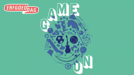 Foto ter lancering programma Erfgoeddag rond thema "The GAME is ON"