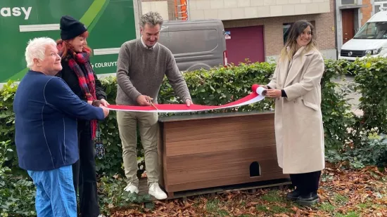 Leuven plaatst veertien nieuwe voederhuisjes voor zwerfkatten