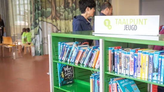 Taalpunt voor kinderen en meertalig voorlezen in de Bib Leuven