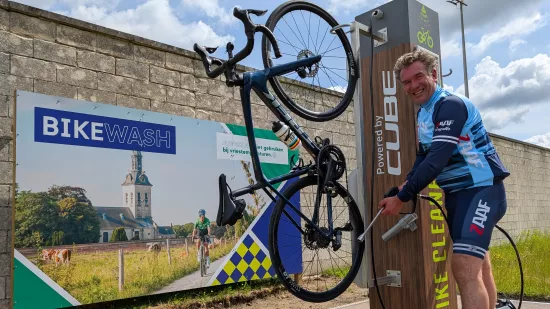 Stad Leuven plaatst tweede bikewash op Philipssite