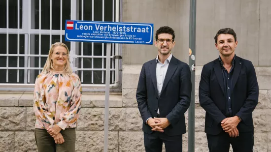 Stad Leuven eert voormalig Artois-brouwerijdirecteur Léon Verhelst met eigen straat STYN.be-99.jpg